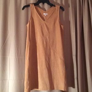 Charming Charlie suede shift dress